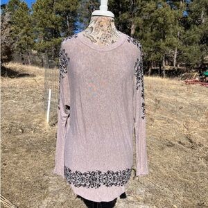 Comfy Glitter knit tunic byVocal, S